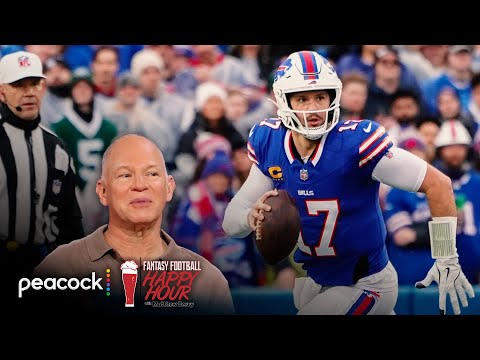 Bills' Josh Allen worth paying up for in DFS vs. Broncos | Fantasy Football Happy Hour | NFL on NBC