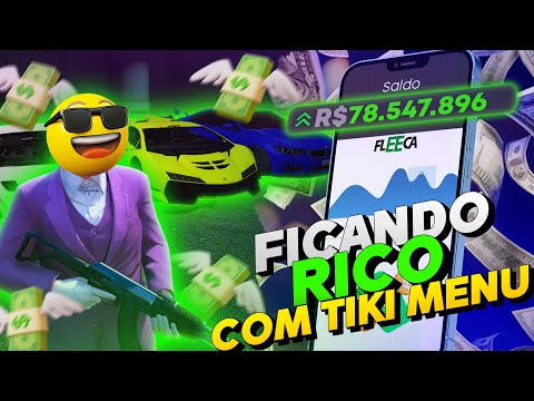 DO ZERO A $1 MILHÃO COM AS NOVAS ATUALIZAÇOES DO TIKI MENU GTA RP (PARTE2)