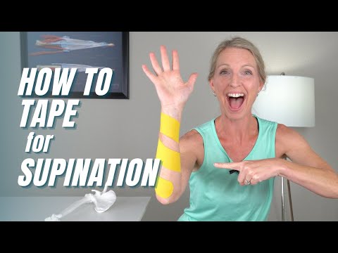 How to Tape to Increase Forearm Supination