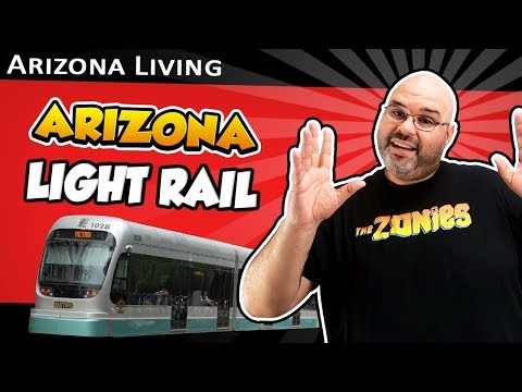 Phoenix Arizona light rail (how to ride the light rail in phoenix)