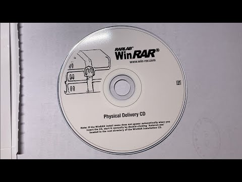 WinRAR CD 开箱影片 [字]