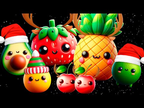 Baby Fruit Dancing with Happy Christmas Music Mix