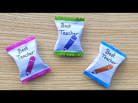 easy teachers day gift idea from paper | teacher's day gift| last minute teachers day gift