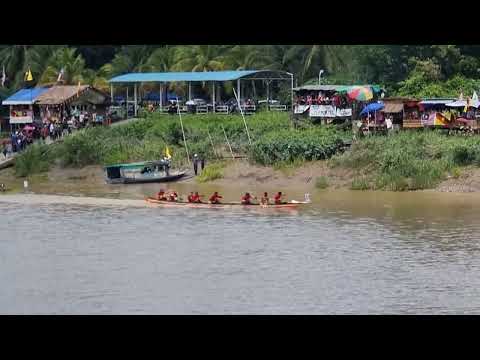 Regata Seratok - Saat terakhir ke garisan penamat