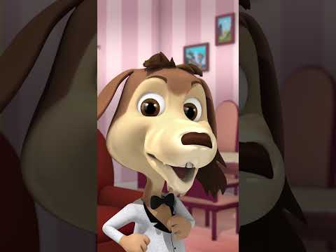 AL PERRO CHOCOLO LE DA HIPO - MI PERRO CHOCOLO - CANCIONES INFANTILES #shorts    #shortsdechocolo