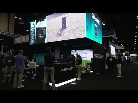 Foresight Sports Booth Overview at the 2024 PGA Merchandise Show