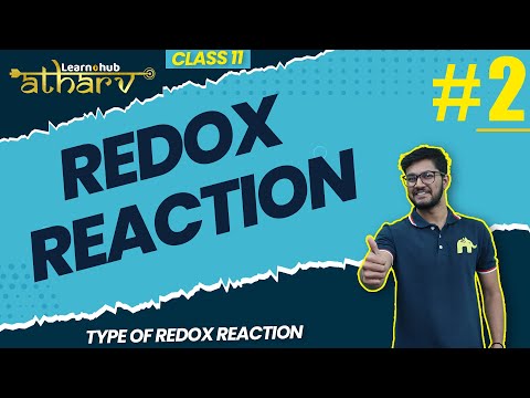 Redox reaction Class 11 Chemistry NCERT Chapter 12  #2  | Type of redox reaction  | Atharv Batch