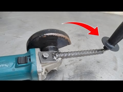 breakthrough idea: DIY angle grinder adapter that anyone can make | Angle grinder hacks