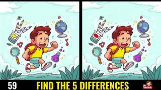 想测试你的观察力？来尝试这个找不同游戏！😊Find the difference & spot it👉 out : The Ultimate Difference Test(NO 19)