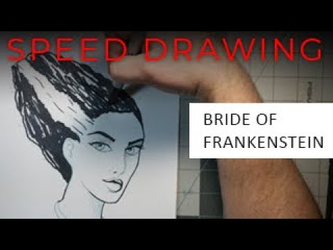 Bride of Frankenstein - speed sketch