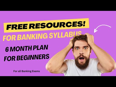 How to Start Free Preparation for Banking Exams 2024? FREE SOURCES! #freestudymaterial #banksyllabus