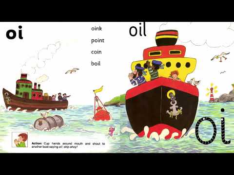 JOLLY PHONICS | Letter sound "oi"  | Story | Words |