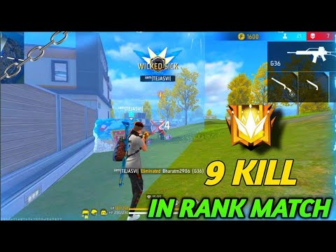 FREE FIRE GAMEPLAY 9 KILL FREE FIRE LIVE #freefire #video #viral BRO BIMAL ❤️❤️❤️