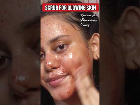 SCRUB FOR GLOWING SKIN@beshinywithdivya62