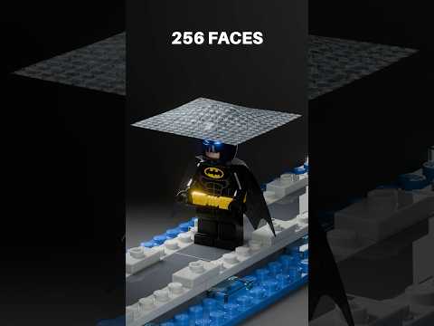 Lego Batman cloth simulation #blender #clothsimulation #3d #legobatman #lego