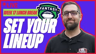 LAST MINUTE ADVICE for Week 17 Fantasy Football 2024 - LIVE Q&A with Kyle 🏈🔥