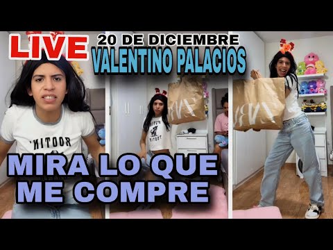 LIVE DE VALENTINO PALACIOS [20 DE DICIEMBRE] COMPLETO #tiktok #live #viralvideo #bailando #humor