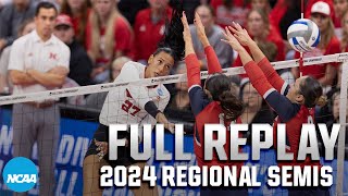 Nebraska vs. Dayton: 2024 NCAA volleyball tournament regional semifinal | FULL REPLAY