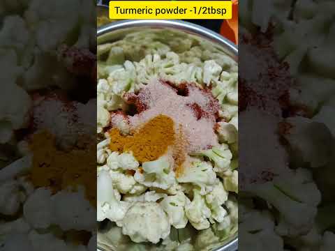 కాలీఫ్లర్ నిలువ పచ్చడి| cauliflower pickle in telugu | cauliflower pickle #cauliflowerpickle #shorts