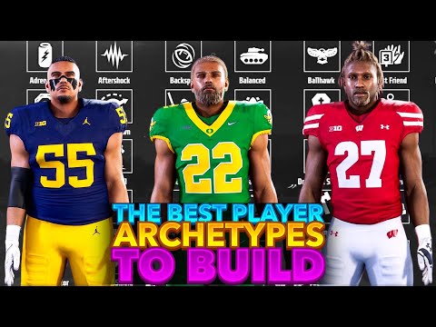 The Best Player Archetypes to Build in College Football 25 Dynasty