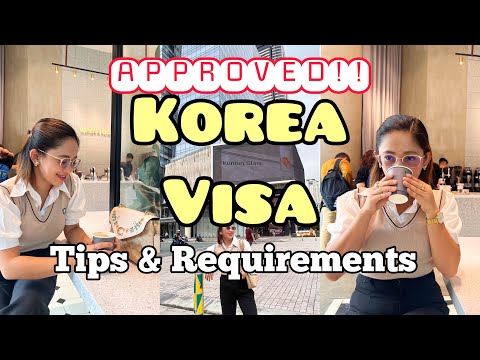 KOREAN VISA REQUIREMENT FOR FILIPINO TOURIST 2023 || VISA APPROVED