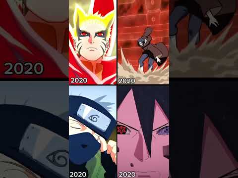 Naruto 2000 transformation 2020 | #naruto #itachi #kakashi #sasuek