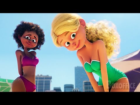 Os Minions conhecem garotas FOFAS na praia | Meu Malvado Favorito 3 | Clipe 🔥 4K