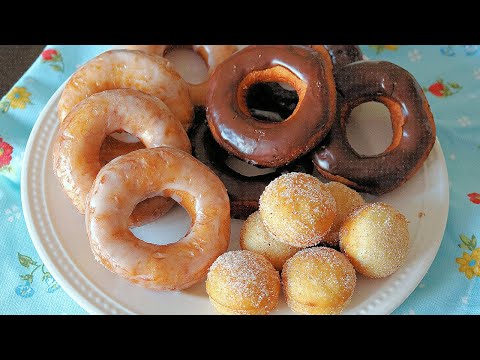 How to Make Easy Canned Biscuit Donuts + Glazes