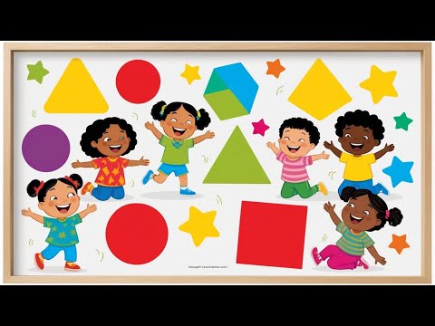 Learning Shapes for kids  l #shapesforkids l #ShapeLearning l LearnShapesWithSongs l #PreschoolFun