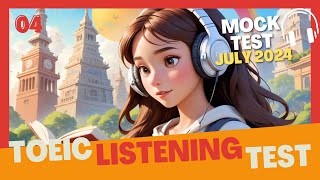 04 - TOEIC Listening Test July 2024 | Mock Exam Practice