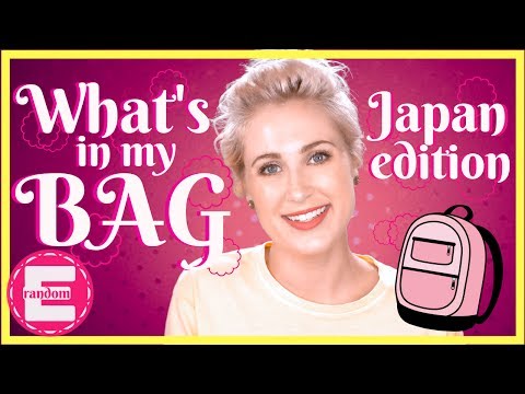 What's in My Bag | Travel to Japan Edition