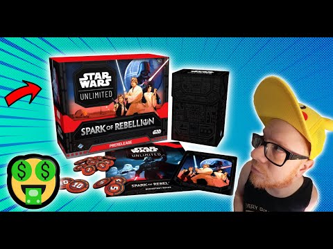 *FIRST LOOK* STAR WARS UNLIMITED PRERELEASE BOX LEGENDARY PULLS!