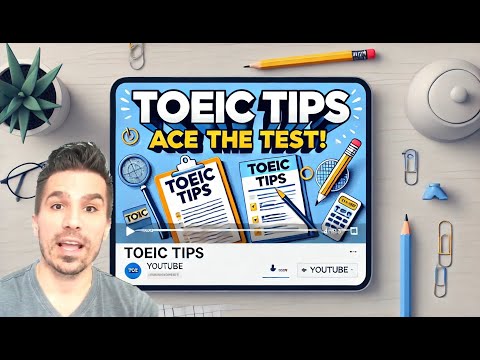 A TOEIC lesson that gives key tips to answer a tough question.  You can improve your TOEIC score.