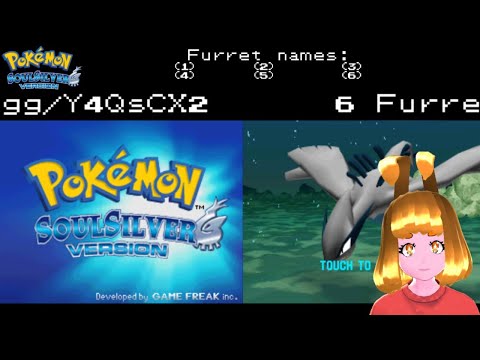 [stream archive] Pokemon Soul Silver: 6 Furret Challenge!