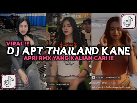 DJ APT THAILAND KANE APRI RMX VIRAL TIKTOK 2025