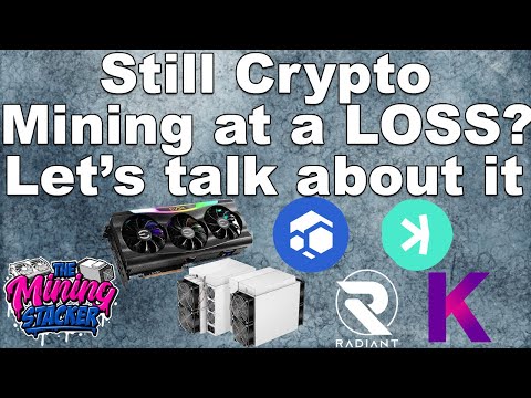 Crypto Mining At A Loss ? Whether it's GPU mining , ASIC mining ,or any Crypto Mining Let's Discuss!