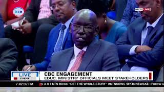 CBC Engagement: Education ministry officials meet stakeholders