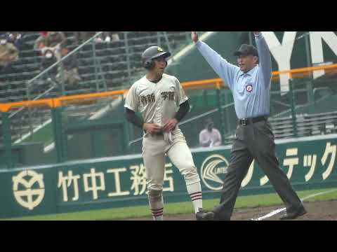 作新学院 東海林智 逆転タイムリー(英明戦/第95回選抜)