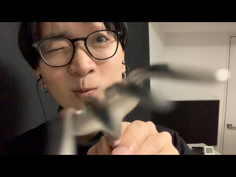 Aggressive popping ASMR