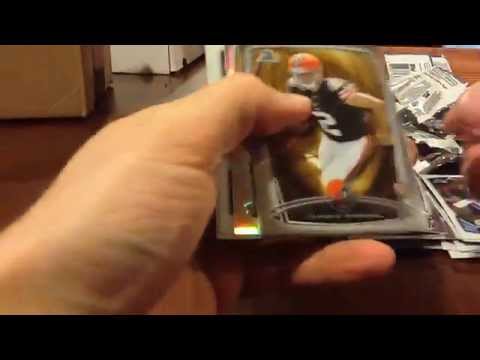 2014 Bowman Chrome Football Box Break