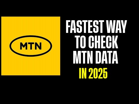 How to check mtn data balance in 2025