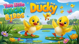 "🐥 Two Little Ducky Birds: Sing Along to Fun Nursery Rhymes for Kids! 🎶✨"