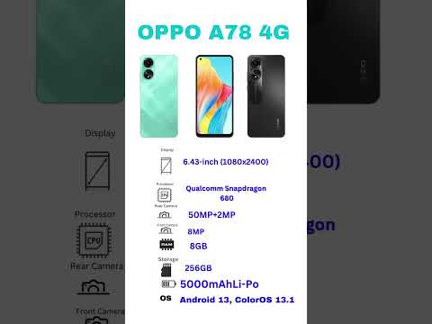 Oppo A78 4G #shortvideo #viral #mobile