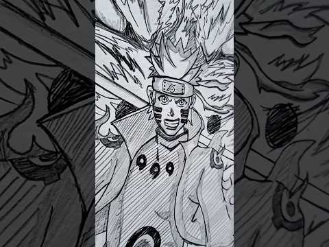 NARUTO UZUMAKI ⚡ #naruto#narutoshippuden #narutoart #animeart #animedrawing #anime