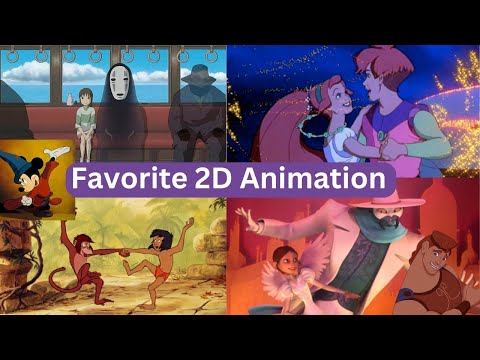 Favorite 2D Hand Drawn Animated Films