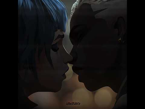 Jinx X Ekko (Wanna be yours) #arcaneedit #jinxarcane #ekko #jinxedit #shorts #fyp #lol #arcane #jinx