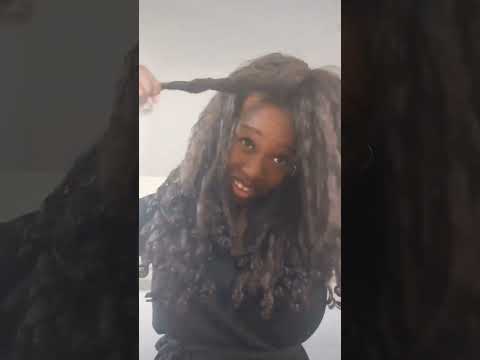 Wig fail on long natural hair