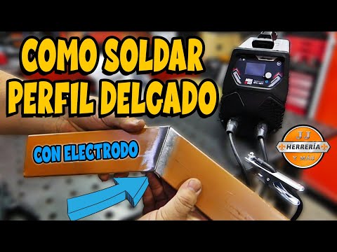 🤔 Que AMPERAJE Usar Para SOLDAR Perfil CALIBRE 20, 18, 14 Con ELECTRODO REVESTIDO 🔥