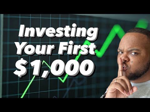 4 Ways to Invest Your First $1,000 | Investing Your First $1,000 | How to Invest Your First $1,000