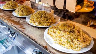 Incredible skill!! Four Super BIGt Fried Rice Restaurants in Japan